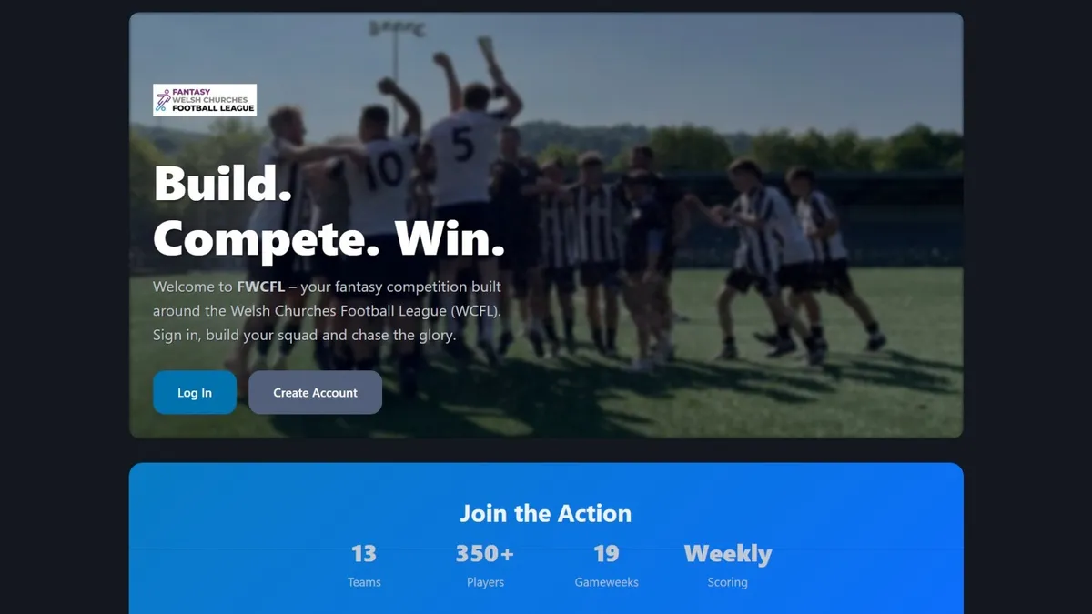 Fantasy WCFL hero image